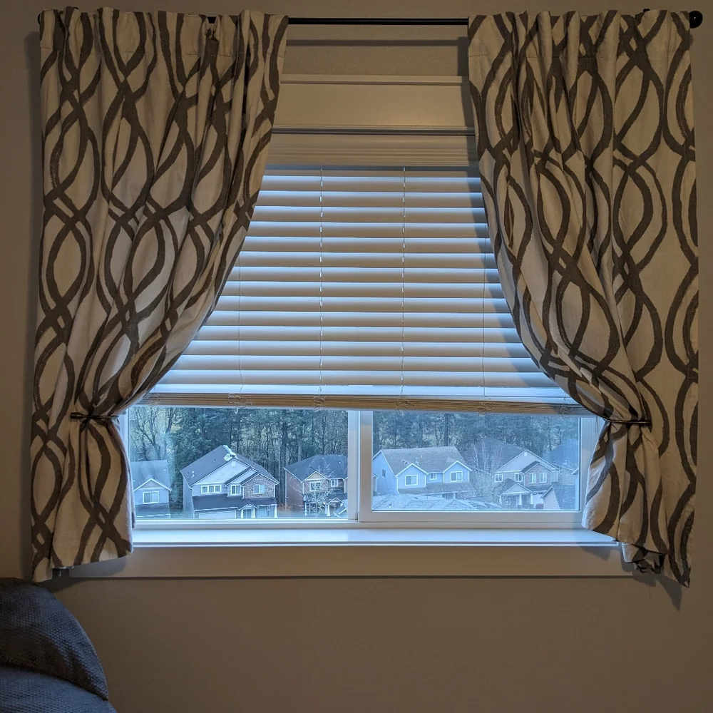 West Elm curtains